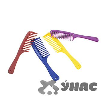 Расческа NA681 (цена за 12 шт) для длинных и вьющихся волос 