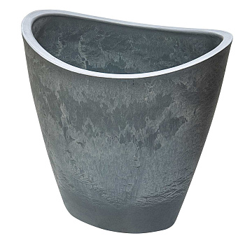 Вазон 2,5 л светло-серый H-16YB20cc 