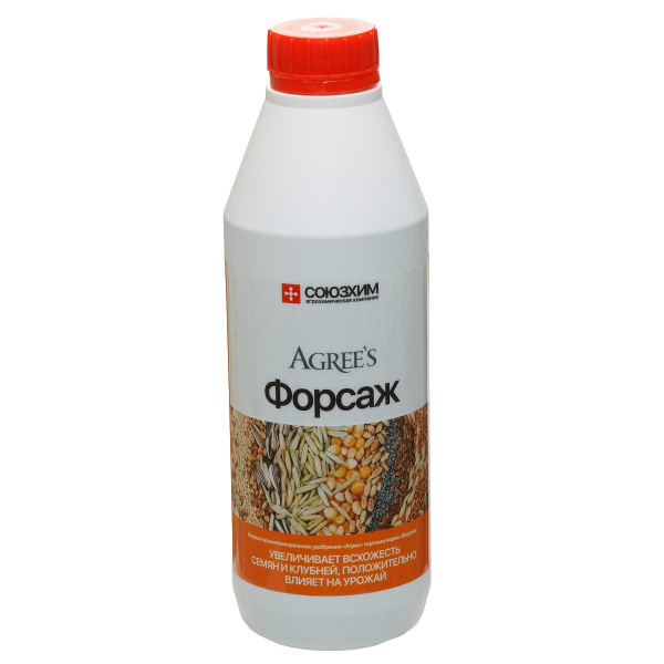 Удобрение жидкое 0,5 л ФОРСАЖ Agrees х9 