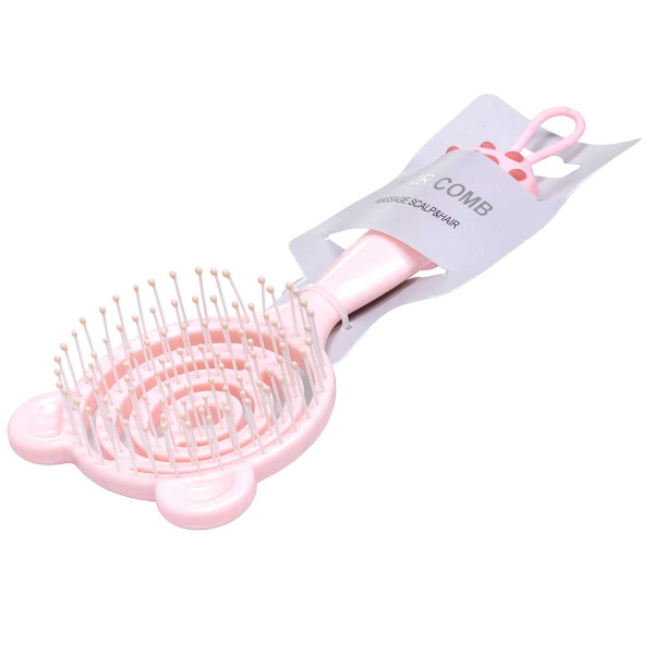 Расческа-массажка гибкая круглая NA2737 (288) 