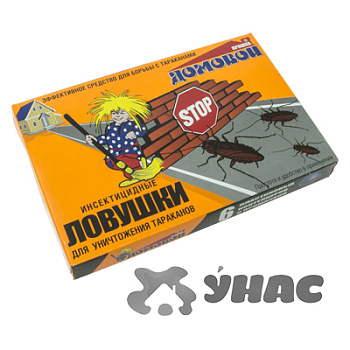 Ловушка для тараканов Домовой 6 шт