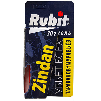 РУБИТ Зиндан гель 30г от тараканов