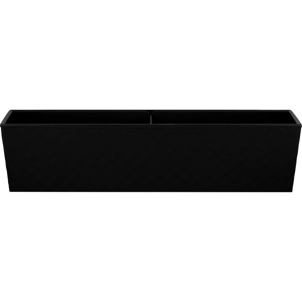 Балконный ящик МАНХЕТТЕН 60 см со вставкой оникс х8 