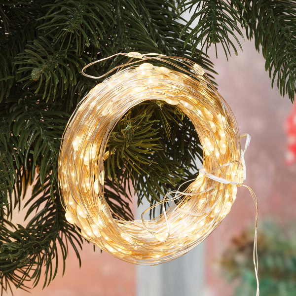 Гирлянда нитка LED LQ-03-1 (30м) (100)