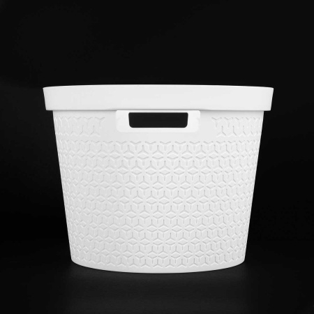 Таз для белья Элемент 35 л белый БШ9021 х6