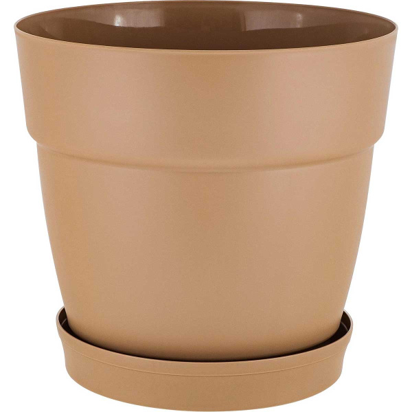 Горшок ВИЛЛА ДЕ ФИОРИ 4л мол шоколад х8 