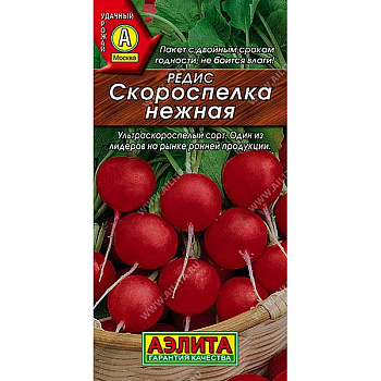 Редис Скороспелка нежная Аэлита Ц