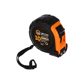 Рулетка УЛЬТРА каучук с фикс магнитная 10МХ25ММ ЦИ