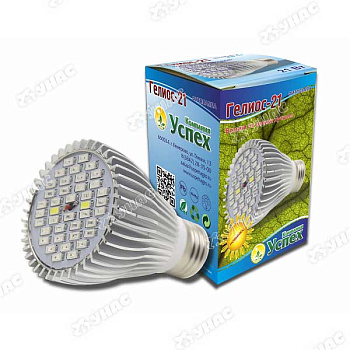 Фитолампа Гелиос-21(22кр,12син,2ультр,2бел,2инфр)  490LM (0090)