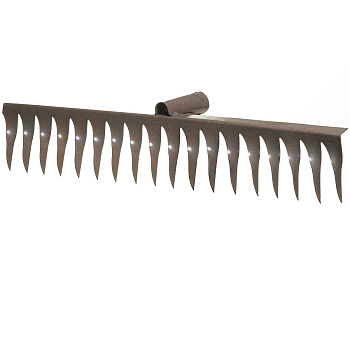 Грабли витые 18-ти зубчатые порошковый окрас б/ч