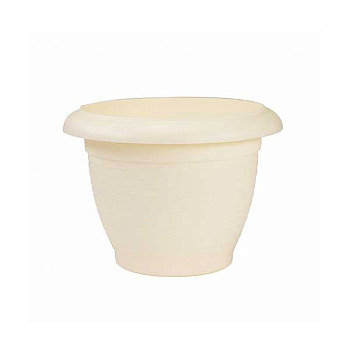 Кашпо Терра 1 л Крем без поддона Сантино 