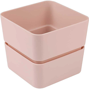 Кашпо Фиори 0,45л Бежево-розовый КШ-0543 х24 