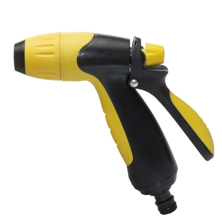 Комплект для полива SXG-21009T3 пистолет-душ 2 режима + 1/2 быстросъём + 1/2 автостоп + адаптер с переходником