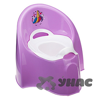 Горшок детский большой Единорог М2584 (6) 