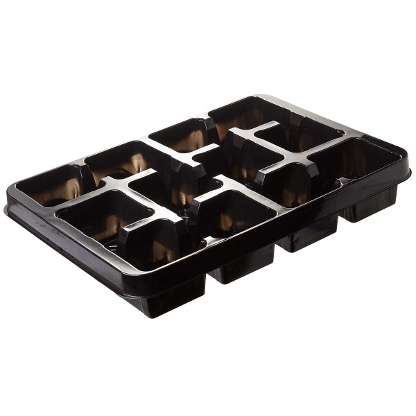 Транспортная кассета под горшки 9*9см (12мест) 