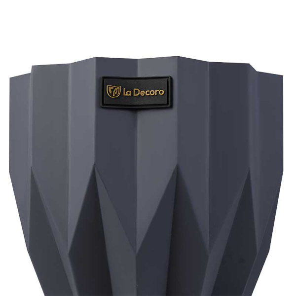 Кашпо Геометрия 2,2 л Антрацит КШ-5807 х24 