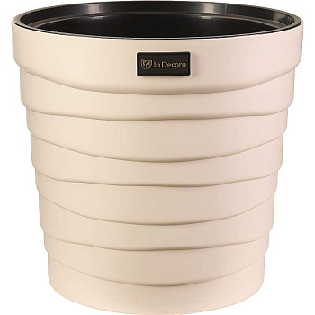 Кашпо БАРХАН 12л Крем КШ-0547 х6 