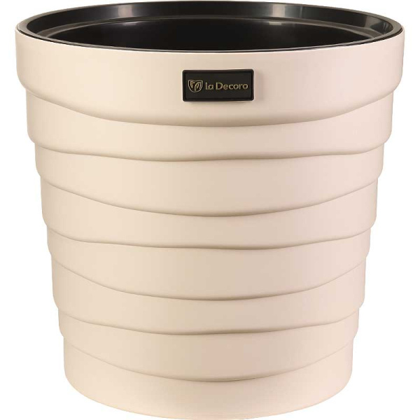 Кашпо БАРХАН 12л Крем КШ-0547 х6 