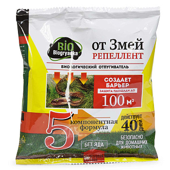 Биологический отпугиватель от змей, 100гр. х50