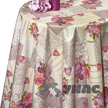 Клеенка 140*20 ДЕКОРАМА 49А (пион, букет) ТУРЦИЯ