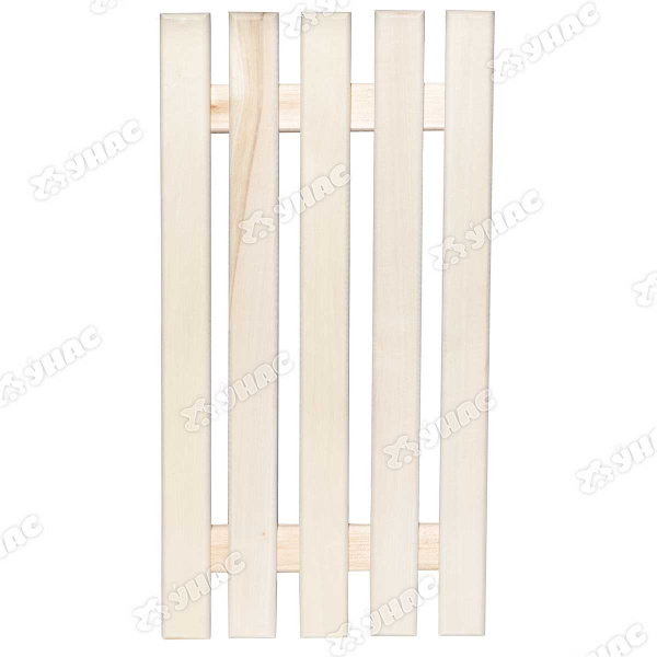 Решетка деревянная (липа) на ванну / для бани 5-секционная 