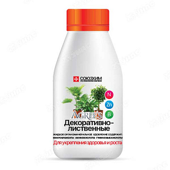 Удобрение жидкое 0,25л. (дек-листвен) Agrees х20 