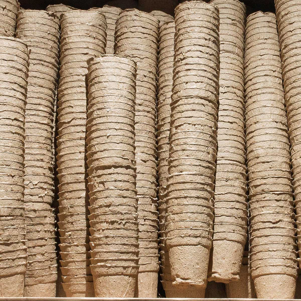 Торфяные горшочки 105*100 круглый с улучшенным дном ГС х3080 