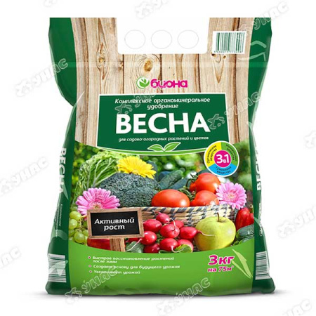 Удобрение Биона Весна 3кг Био-Мастер х5 