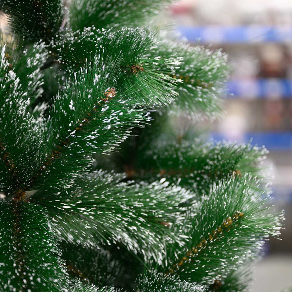 Елка HJ240-82-1 240см БЕЛАЯ (снег) 450веток мет.подст.