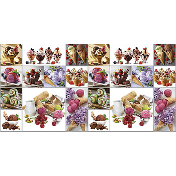 Клеенка н/о 135*20  ПЕРФЕКТ 653/0 Мороженое Тверь