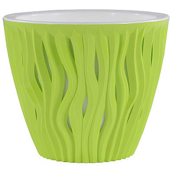 Кашпо Вдохновение  7,5л Фисташковый КШ-8676 ВМС(6) 