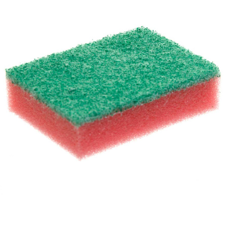 Губка для посуды Мистер Бульк M 10шт  МБ 104 х30