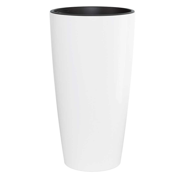 Кашпо РОНДО 23/71 л белый БШ8877 х1 