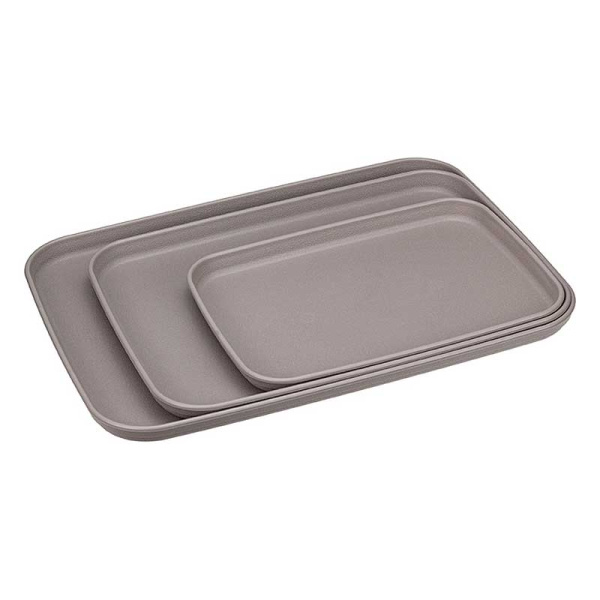 Поднос Набор из 3х шт Франц Серый М1108
