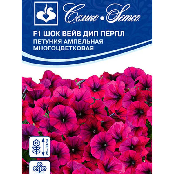 Семена Петуния Шок Вейв Дип Перпл Семко Ц 