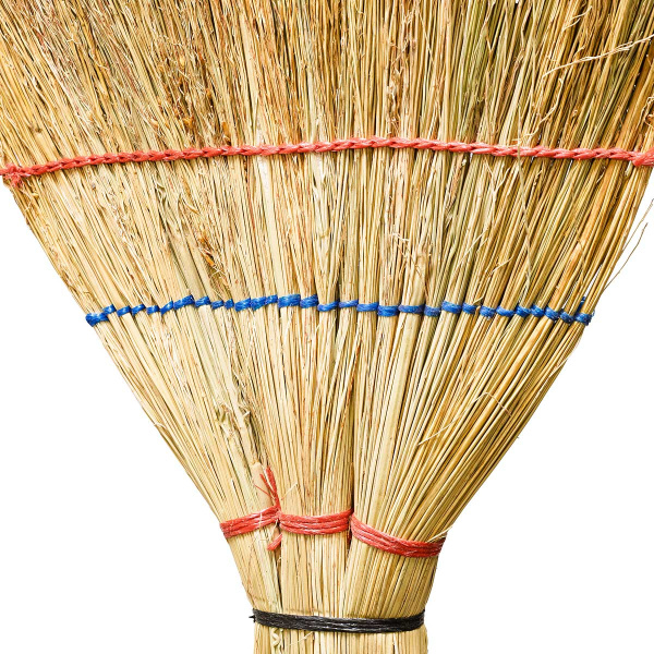 Веник-сорго 3-лучевой 2 шва в пленке мини (УЗБЕКИСТАН)