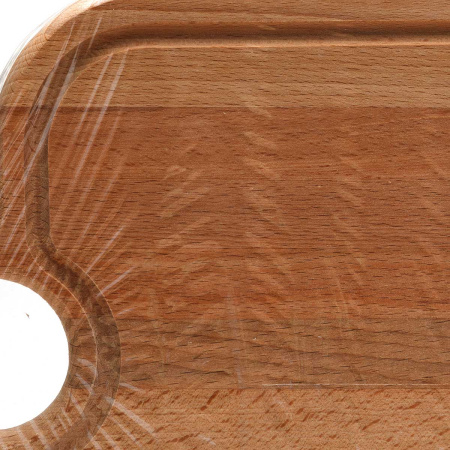 Доска разделочная РОЗМАРИ 34х24см с круглой ручкой дерево