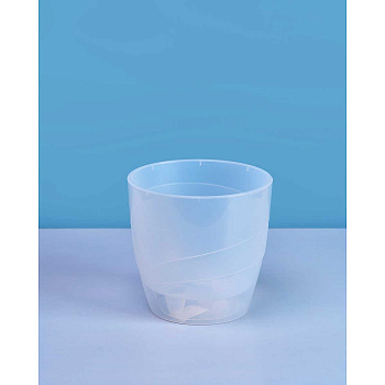 Кашпо "Грация" 4,5 л прозрачный Пласт Авеню 