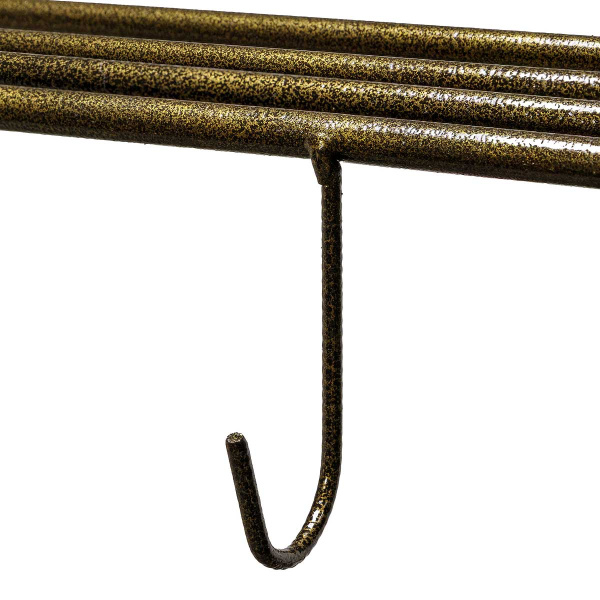 Вешалка настенная Эра 7 рожков Черная г.Тверь