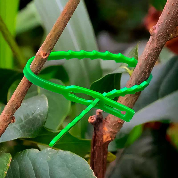 Хомут многоразовый для подвязки растений 20 см*100шт