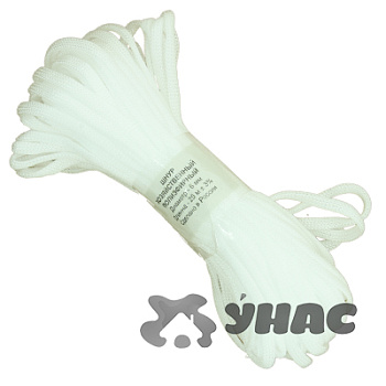 Шнур полиэфирный диаметр 6мм, 25м  х100