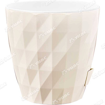 Кашпо RUBY Соло 3л Кремовый КШ-9207 ВМС(24) 