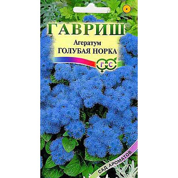 Агератум Голубая норка (Сад ароматов)Гавриш Ц 