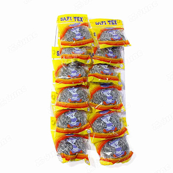 Стружка для посуды Safi Tex (лист 20g*12 шт) NА232