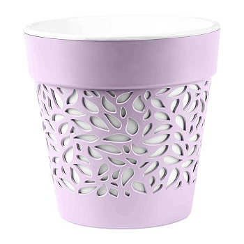 Кашпо Блоссом 1,5 л Лавандовый сорбет КШ-0530 х16 