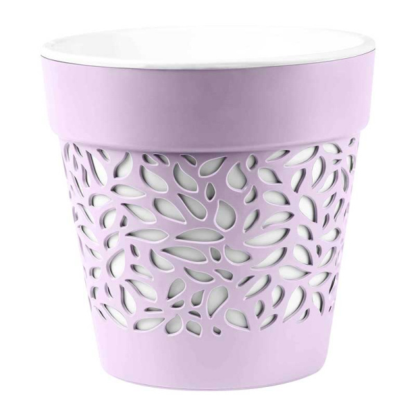 Кашпо Блоссом 1,5 л Лавандовый сорбет КШ-0530 х16 