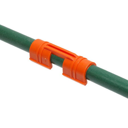 Зажим д/крепления пленки/укрыв. к дугам d10 (15шт) САДОВИТА х180