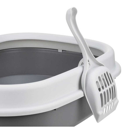 Лоток для кошек низкий борт + совок Смоки М1832 х4