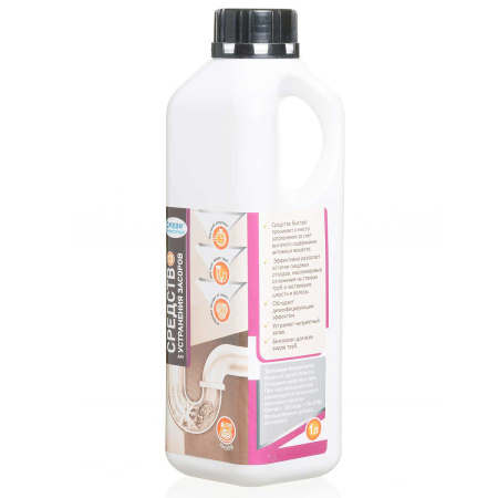 Океан чистоты 1л средство д/устранения засоров х9