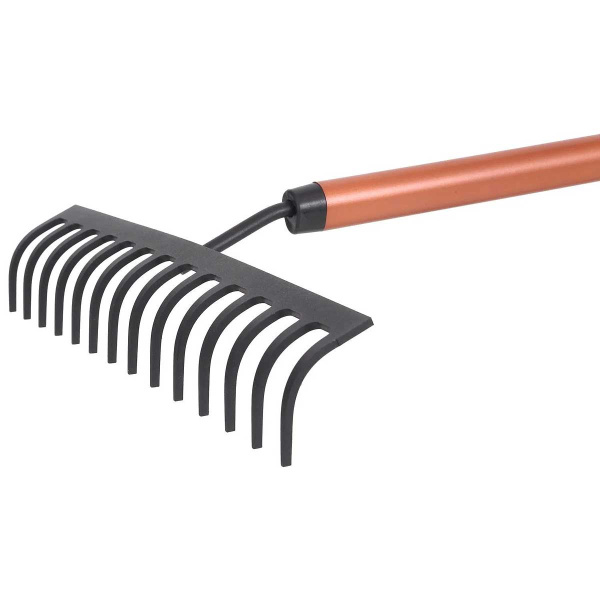 Грабли Легкие 14-зубые  KOPPER TOOLS  с дюралевым черенком ФИ.015-00